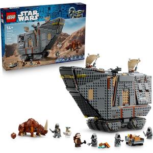 LEGO Star Wars Offworld Sandcrawler and Mudhorn 75453
Building Toy for Boys & Girls, Ages 14+, Movie Playset, 5 Minifigures & Grogu Figure, 1,683 pieces, Gift for Birthdays