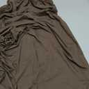 GORGLITTER Women's Asymmetrical Fringe Vegas Dinner Mini Dresses One Shoulder Fringe Birthday Sexy Going Out Club Dress M