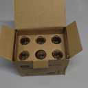 6-Pack Dimmable E12 LED Candelabra Bulbs 40Watt Equivalent, 5000K Daylight White, 450Lumens, 4W B11 Vintage Chandelier Light Bulbs, LED Filament Clear Glass Candle Lamp for Ceiling Fan Home Decor