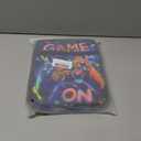 Game Lunch Box for Boys Colorful Video Game Lunch Bag for Kids Girls Teenage Insulated Reusable Portable Lightweight Thermal Cooler Tote for Men Women Adults School Travel Picnic Hiking Beach