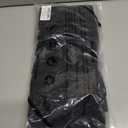 High Waisted Underwear for Women Tummy Control Panties Seamless Breathable Full Coverage Women's Briefs Multipack (Black, L)