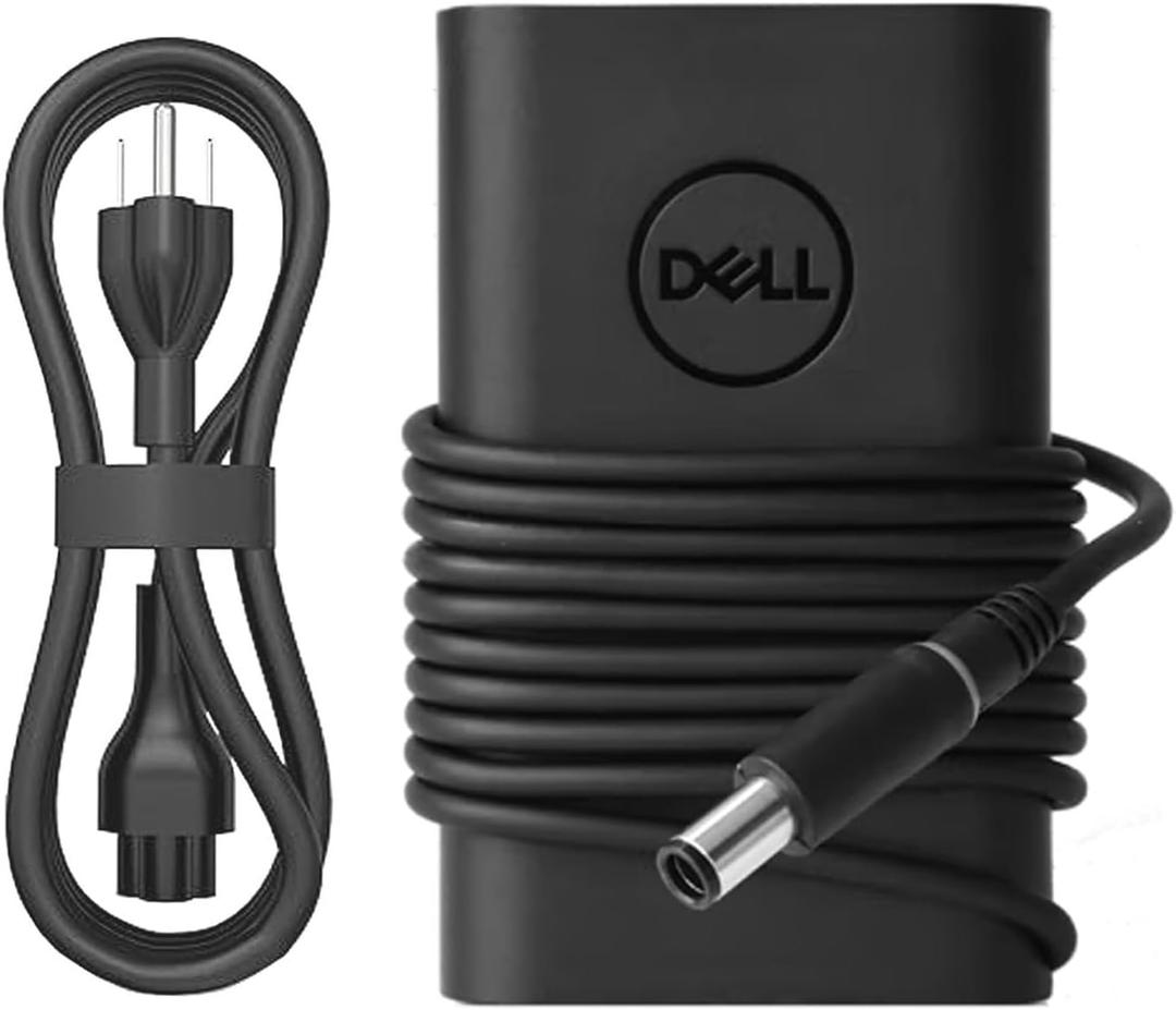 65W Laptop Charger Fit for Dell Latitude 5580 7280 7390 7490 E5570 E5470 E7240 E7250 E7470 Chromebook 3180 3189 3120 PA-12 06TM1C 19.5V 3.34A 7.4mm Tip Power AC Adapter