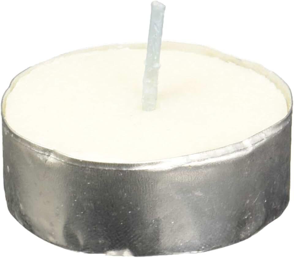 Candle lite 4231595 White Unscented Tea Lights 50 Count3