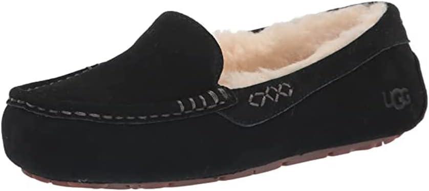 UGG Women's Ansley Slipper (Black), Size 8