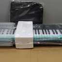 MARVTOWN Portable Folding Piano Keyboard, 88 Semi-Weighted Full Size Keys, Foldable Digital Piano, Electronic Keyboard Piano w/ MIDI Bluetooth&two speakers, Rechargeable Electric Keyboard Beginner