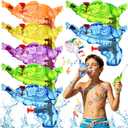 32 Pcs Mini Elephant Water Gun with Whistle, Colorful Mini Squirt Blaster, Kids Toy for Summer Beach, Pool Party Favors & Outdoor Water Fight Games
