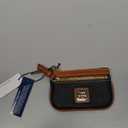 Dooney & Bourke Coin Purse, Pebble Grain Coin Case - Black