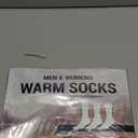 Alvada Merino Wool Hiking Socks Thermal Warm Crew Winter Boot Sock For Men & Women 3 Pairs (Medium-Large, Charcoal)
