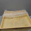 Menkxi 2 Set Pull out Tray Cabinet Organizer Wooden Pull Drawers storage Slide out Pantry Shelf for Base Cabinet Kitchen Gentle Close Fully Assembled Accessories(Wood Color,21'' X 21'' X 3'')