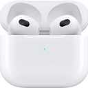 Apple AirPods (3rd Generation) Wireless Earbuds with MagSafe Charging Case. Spatial Audio, Sweat and Water Resistant, Up to 30 Hours of Battery Life. Bluetooth Headphones for iPhone