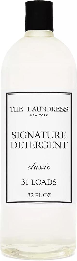 The Laundress Signature Detergent Classic, 32 Fl Oz, Laundry Detergent Liquid, Concentrated, Stain Remover (32 Fl Oz (Pack of 1))
