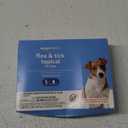 Amazon Basics Flea and Tick Topical Treatment for Medium Dogs (23-44 Pounds), 6 Count, Best By 03/2027