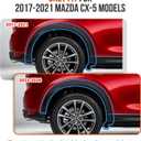 Passenger Side Rear Fender Trim for 2017-2021 Mazda CX5 Accessories