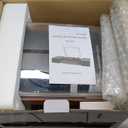 Vintage Record Player with External Speakers Belt-Drive Turntable for Vinyl Records Dual Stereo Speakers LP Players Support 3 Speed 3 Size Wireless Playback AUX Headphone Input Auto Stop Wood Red