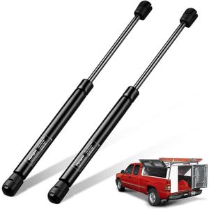 Vepagoo 16" 55Lbs/249N 28052 Gas Shock Strut for Leer are Camper Shell Topper Rear Window, Truck Cab Canopy Door, Set of 2