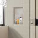 Uni-Green Ready Tile Shower Niche Shelf 17"X25"X4"Inside 14"X22" - - Water and Leak Proof Large Wall Niche Insert