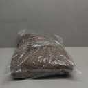 EVERGRACEHOME Chunky Chenille Knit Throw Blanket for Couch, Soft Luxurious Moss Stitch Blankets for Bed, Cozy Decorative Farmhouse Knitted Throws for Sofa, Mocha Brown, 50" x 60"