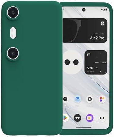 Mocotto for Xreal Beam Pro Case,Slim Soft Silicone Full-Body Protective Cover for Xreal Beam Pro (Green)