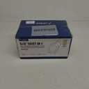 Amico Recessed Lighting 5/6 Inch, 12 Pack 5CCT Flat LED Can Lights, 2700K/3000K/4000K/5000K/6000K Selectable,12W Eqv 110W, 1050LM Brightness, Retrofit Installation - ETL & FCC, White