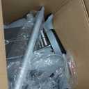 Sweetcrispy Garment Steamer for Clothes Standing, 1500W Powerful Clothes Steamer Standing with Wheels, 1.7L Water Tank for 55 Min Continuous Steaming, Professional Wrinkle Remover Heats in 45 Seconds (Black & Grey)