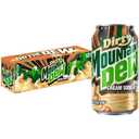 2 x Mountain Dew Zero Sugar Soda Pop, Dirty Mountain Dew, Cream Soda Dew, 12 fl oz Cans, (12 Pack), Zero Calories, Zero Sugar