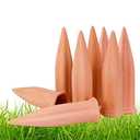 Plant Watering Devices 8 Pack Terracotta Vacation Plant Waterer Bottle Watering Stakes Slow Release Plant Watering Spikes Self Watering Devices for Indoor Outdoor Plants (8)