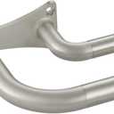 Brushed Nickel Double Curtain Rods, 72-144" Wrap Around, Room Darkening, 3/4" Front & 5/8" Back Adjustable