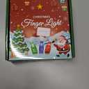 HALOGATE Christmas Party Favors, 32 PCS Space Theme LED Finger Lights Toys for Christmas Stocking Stuffers Goodie Bag Stuffers, Light Up Toys Bulk Party Supplies Classroom Prizes for Kids