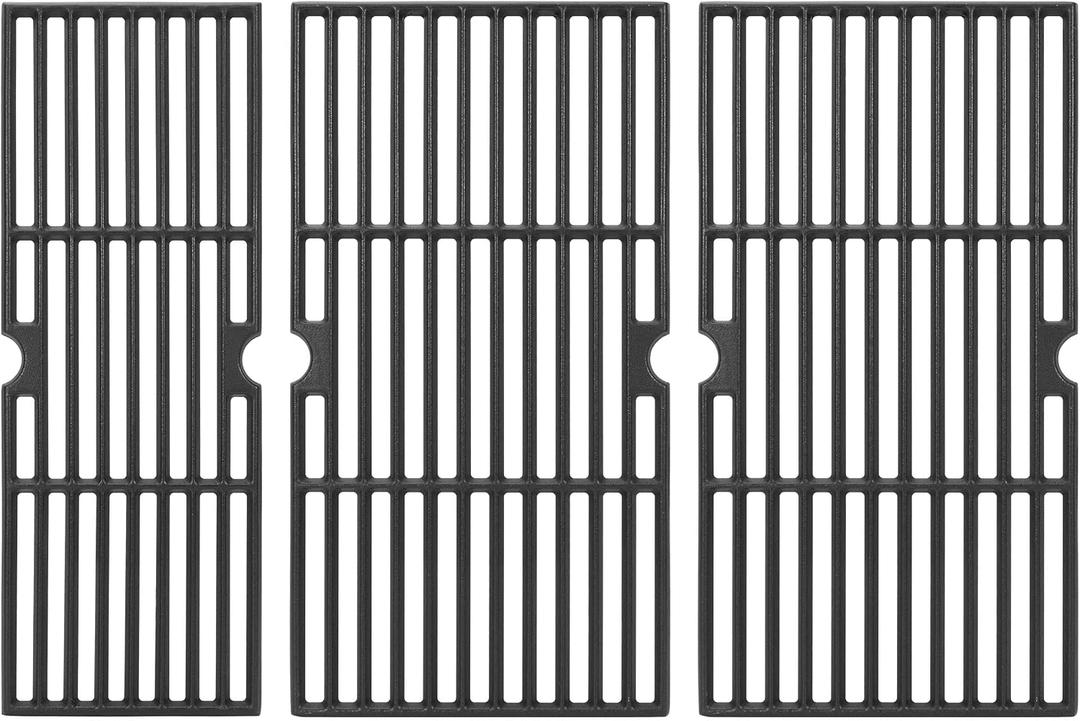 Cast Iron Grill Grates for Charbroil Performance 4/5 Burner Grill 463347017 463349917 463347418 463377017 463342119 463376217 463335517 463347519 463347518, Cooking Grids for G470-0002-W2 G470-0003-W1