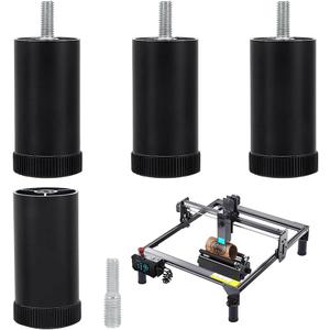BENECREAT 4Pcs Laser Engraver Raiser, Laser Cutter and Engraver Machine, Laser Engraving Machine Riser for Most Laser Engraver, Increase 56.5mm (2.2 inch)