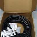 Amazon Basics Extension Cord, 13 Amps, 125V, 20 Foot, Black - Pack of 2