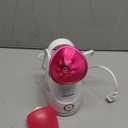 Amconsure Facial Steamer - Nano Ionic Face Steamer Warm Mist Steamer for Home Sauna SPA, Humidifier for Face Steamer for Deep Cleaning Unclogs Pores Sinuses - Bonus 5 Piece Stainless Steel Skin Kit (A-rose Red)