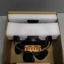 HIDALIFE Oscillating Wood Stove Fan - Heat Powered 6 Blade Auto-Spin & 60 Rotation for Wood/Pellet/Coal Stoves, Big Size Fireplace Burner Fan - Silent Operation, Overheat Protection