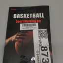 Basketball Court Marking Kit, Quick Setup & Portable Basketball Court Stencil, Eco-Friendly & Reusable Basketball Lines, Durable & Accurate Basketball Court Stencil Kit, Mini Kit for Outdoor Use