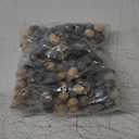 12 Pcs Wooden Bead Napkin Rings with Jute Rope Tassels (White/Blue)