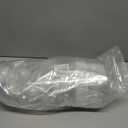 Sea Team Shatterproof Clear Plastic Christmas Ball Ornaments Decorative Xmas Balls Baubles Set with Stuffed Delicate Decorations (60mm/2.36 inch 30-Pack, White)