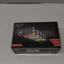 Hand Crank Emergency Radio,37000mWh Solar Powered Portable NOAA AM FM Weather Radio with 3Mode Flashlight and Reading Light,Cell Phone Charger,Home and Emergency Distress Signal (Black)