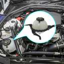 17138614293 Engine Coolant Reservoir Tank w/Sensor & Bracket, Compatible with 2012-2016 BMW 528i, 528i xDrive L4 2.0L Sedan Turbocharged, Overflow Tank Replaces# 17137649733