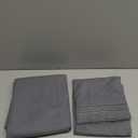 Queen Size 4 Piece Sheet Set - Comfy Breathable & Cooling Bed Sheets Set - Hotel Luxury Bedding for Women, Men, Kids, Teens, Boys & Girls - Deep Pockets, Soft and Wrinkle Free - Oeko-Tex - Dark Grey