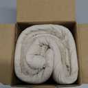 UGASA Christmas Decorative Pillow Covers 16x16 Inch Soft Plush Faux Fur Jacquard Throw Pillows Pillowcases for Couch Sofa Holiday Festivals Winter Home Decor Set of 2 Beige