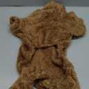 Fuzzy Dog Pajamas Turtleneck Dog Clothes Warm Soft Cozy Lightweight Dog Pjs Dog Sweaters for Large Dogs(Coffee-L)