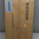 Small Standing Desk Adjustable Height, Mobile Stand Up Desk with Wheels, 32 Inch Portable Rolling Desks Computer Office Workstations for Walking Pad Treadmill White