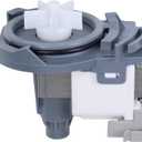 ApplianPar W11219380 Dishwasher Drain Pump Motor for Whirlpool Dishwashers WDF520PADB9 WDF520PADM6 Replaces W10537634, 4844596, AP6784233, PS12583887