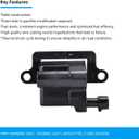 Ignition Coil Pack Compatible with Chevy Silverado, Avalanche, Suburban, GMC & Cadillac Vehicles, Scalade, Avalanche, Silverado, Express 3500, Tahoe, Sierra, Savana, Replace for UF271, 5C1083, D581