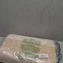 Kitinjoy Indoor Outdoor Door Mat, 48x32 Non-Slip Absorbent Dirt Trapper, Low-Profile Washable Inside Entrance Front Floor Mat, Sturdy Soft Entry Doormats for Entryway, Beige