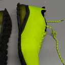 Kricely Men's Trail Running Shoes Fashion Hiking Sneakers for Men Tennis Cross Training Shoe Fluorescent Green Non-Slip Walking Footwear Size 10.5 Wide