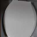 KOHLER Cachet ReadyLatch Elongated Slow Close Toilet Seat, White