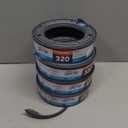 Diaper Genie Essentials Round Refill Pack of 4 | Holds Up to 1280 Newborn Diapers | Features Unscented Continuous Film | Compatible with Diaper Genie Complete and Expressions Pails