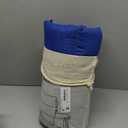 Trendcode Wheelchair Cushions，Pressure Pain Relief Accessories with Armrest Covers. Supports Coccyx & Back, Non-Slip. Fits 18" Wheelchair with Full Arms, Blue.
