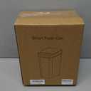 Sleek Touchless Trash Can 15L - Modern Design for Home Or Office, Black